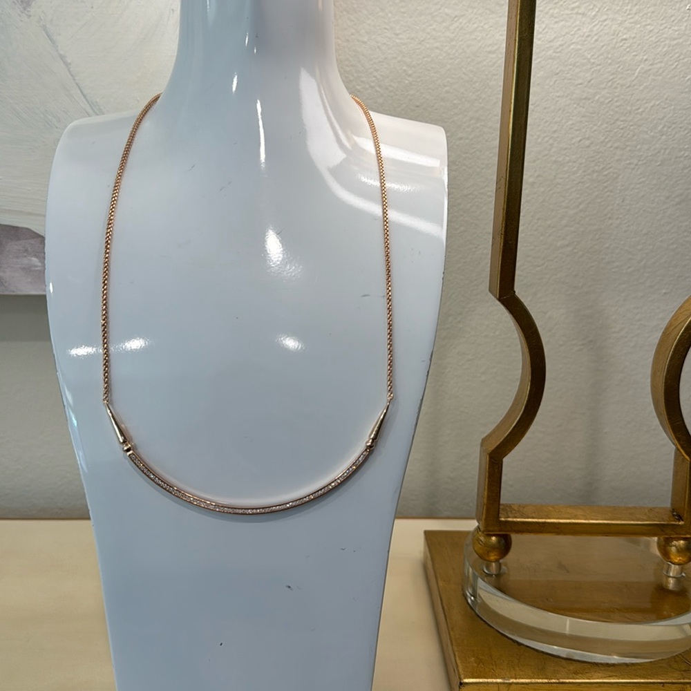 Kendra Scott Rose Gold Scottie Necklace